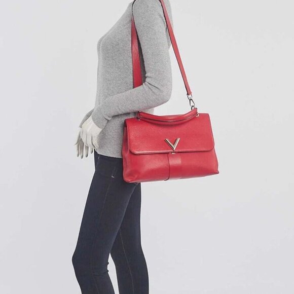 Louis Vuitton Rubis Monogram Leather Very One Handle Bag - Picture 7 of 11